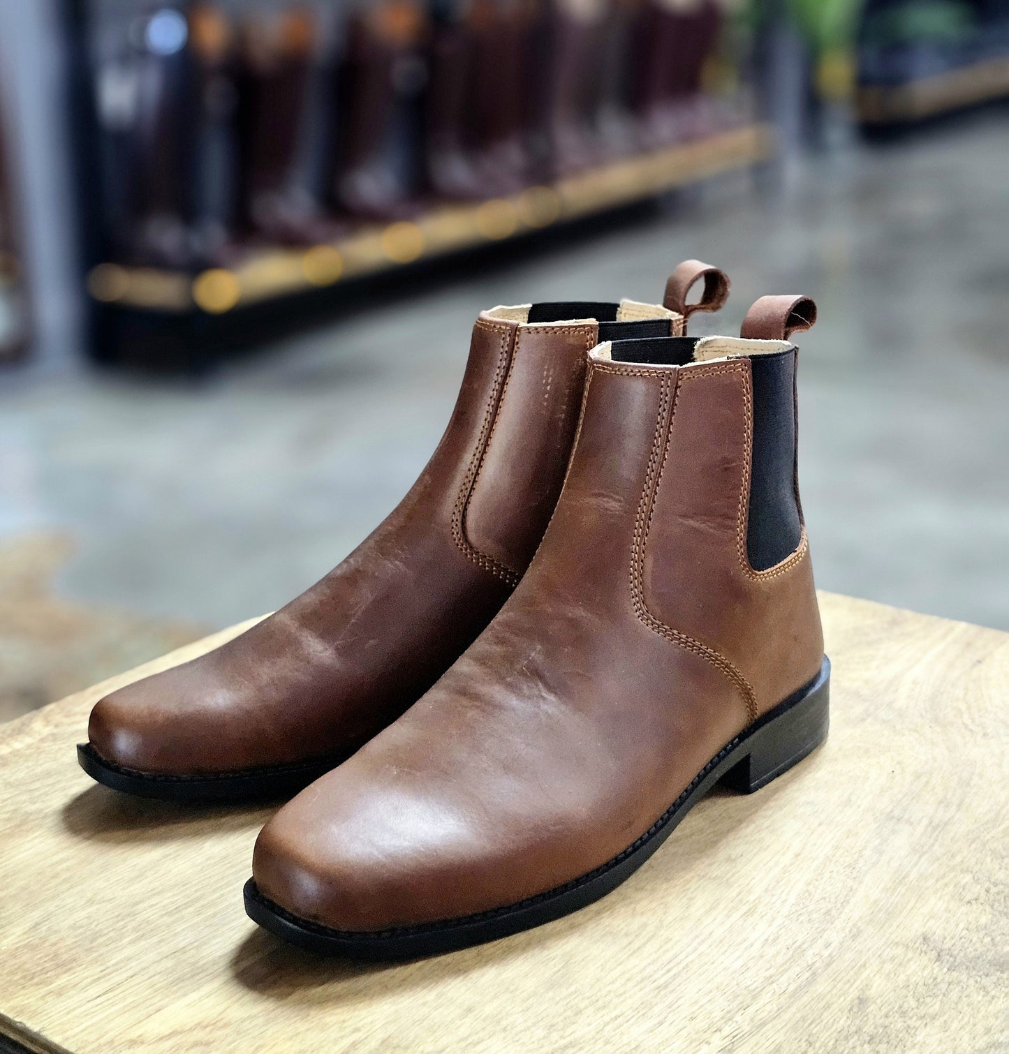 Corne Chelsea Leather Boots
