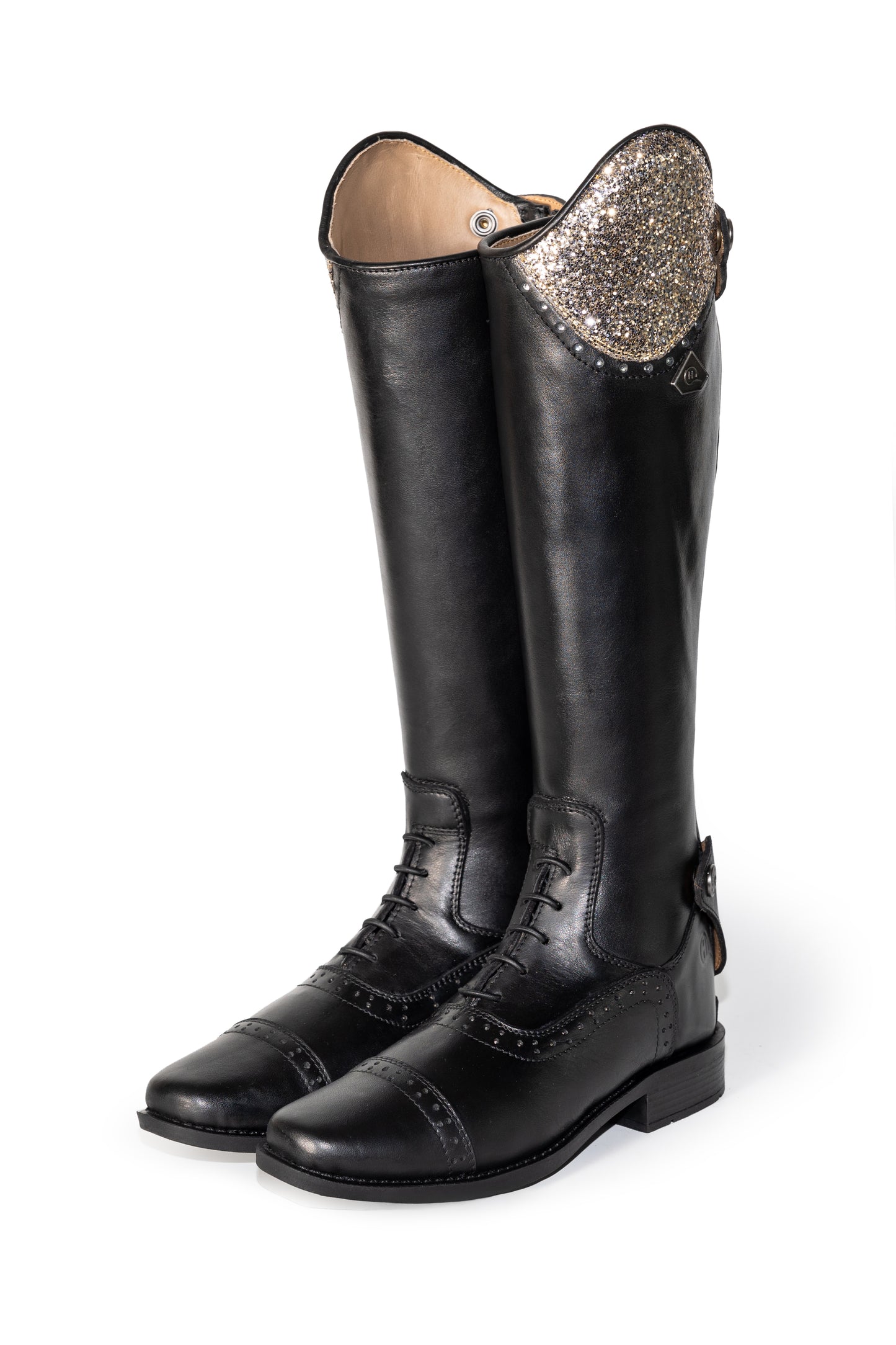 Stunner Sequin Curve Kids Riding Boot