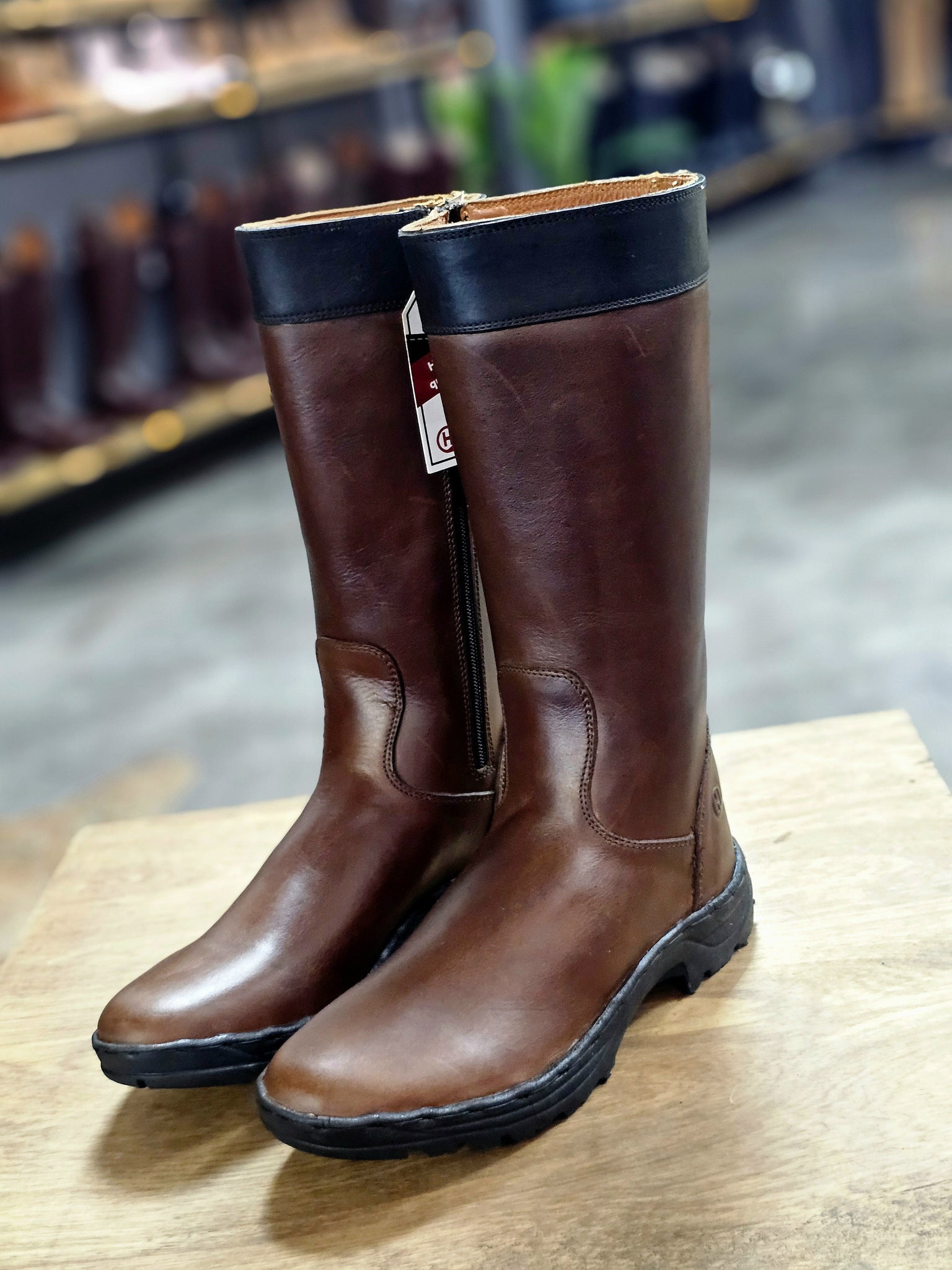 Tebera Midcalf Leather Boot