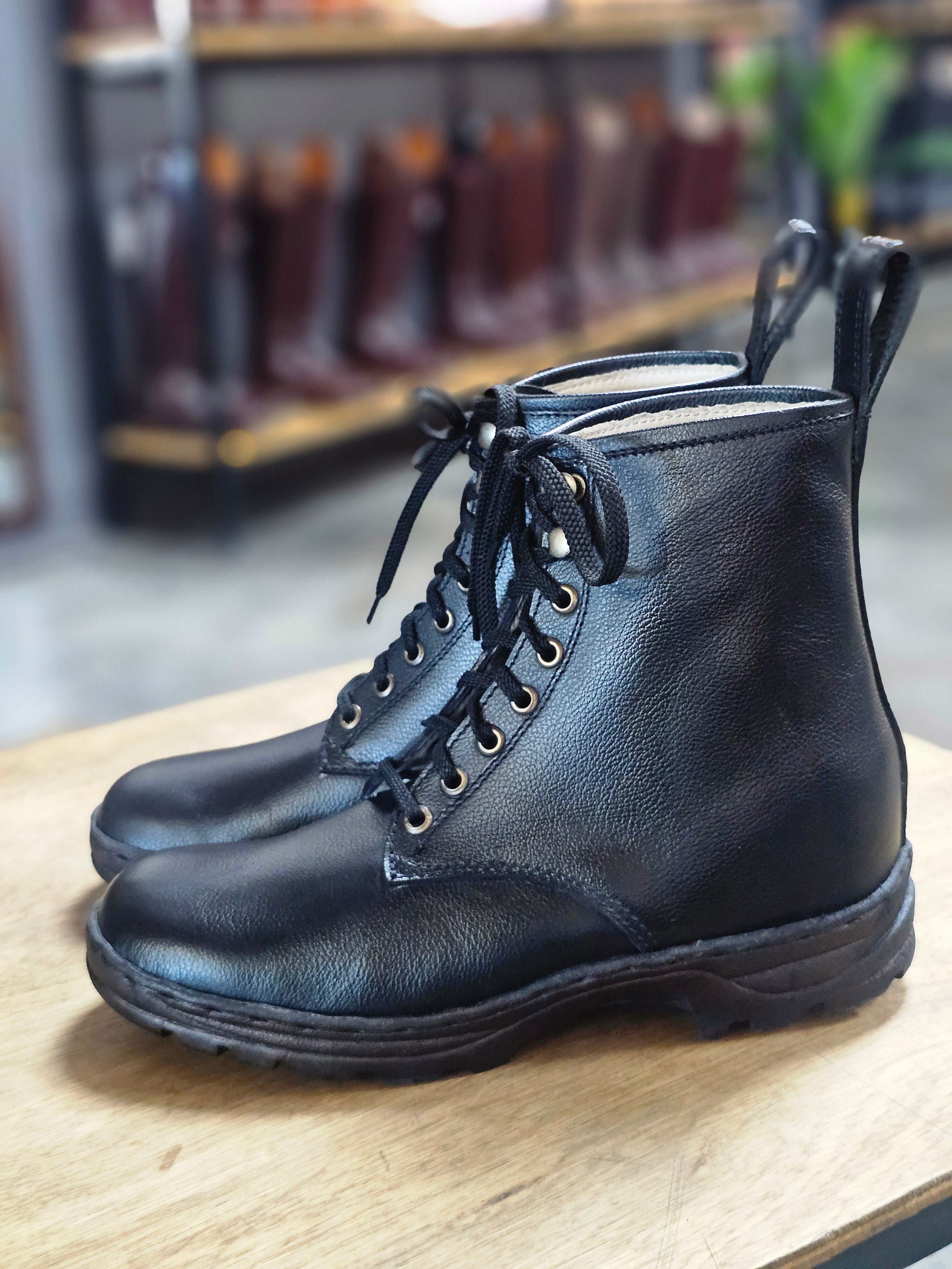 Howie Leather Work Boots