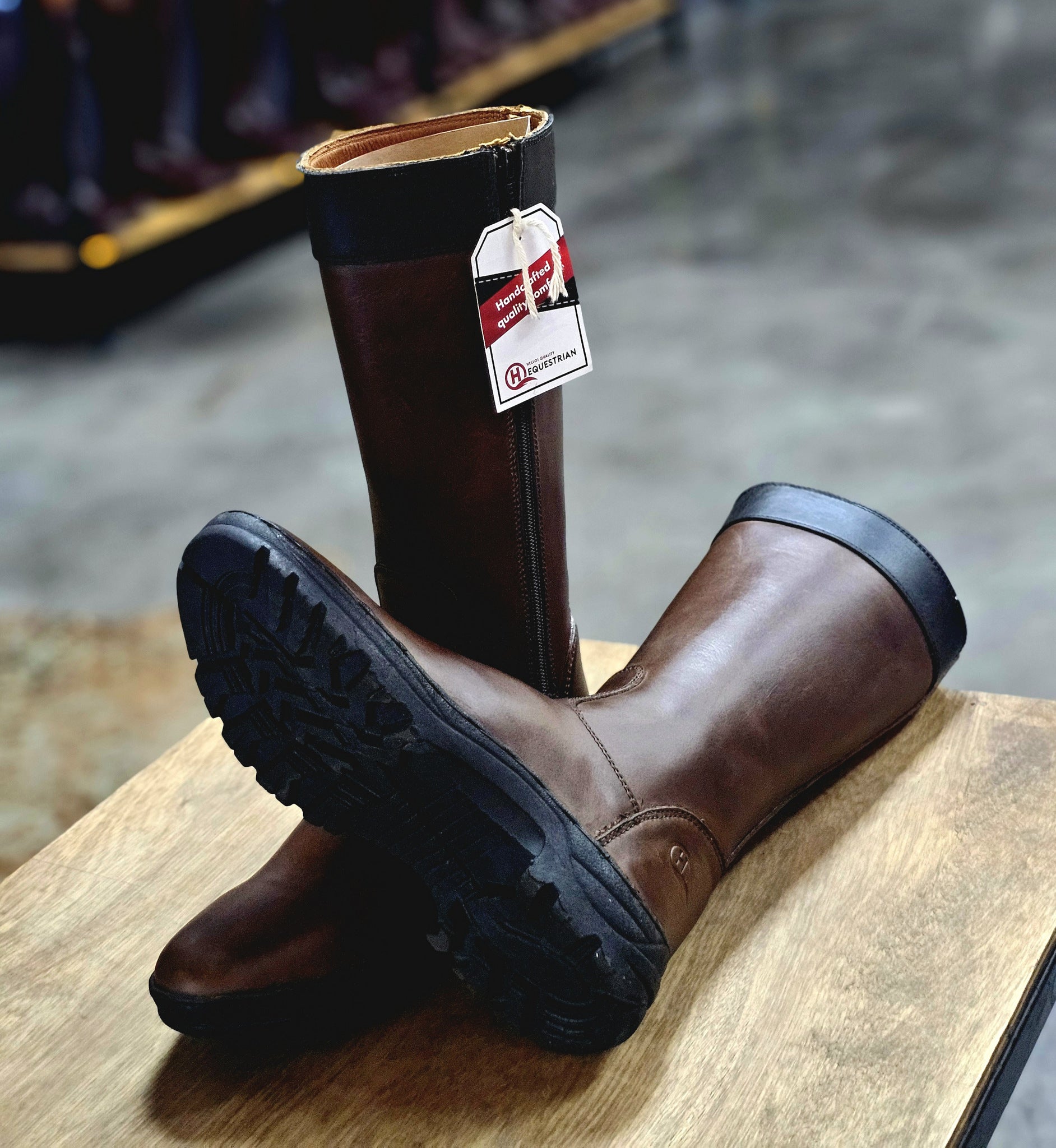 Tebera Midcalf Leather Boot