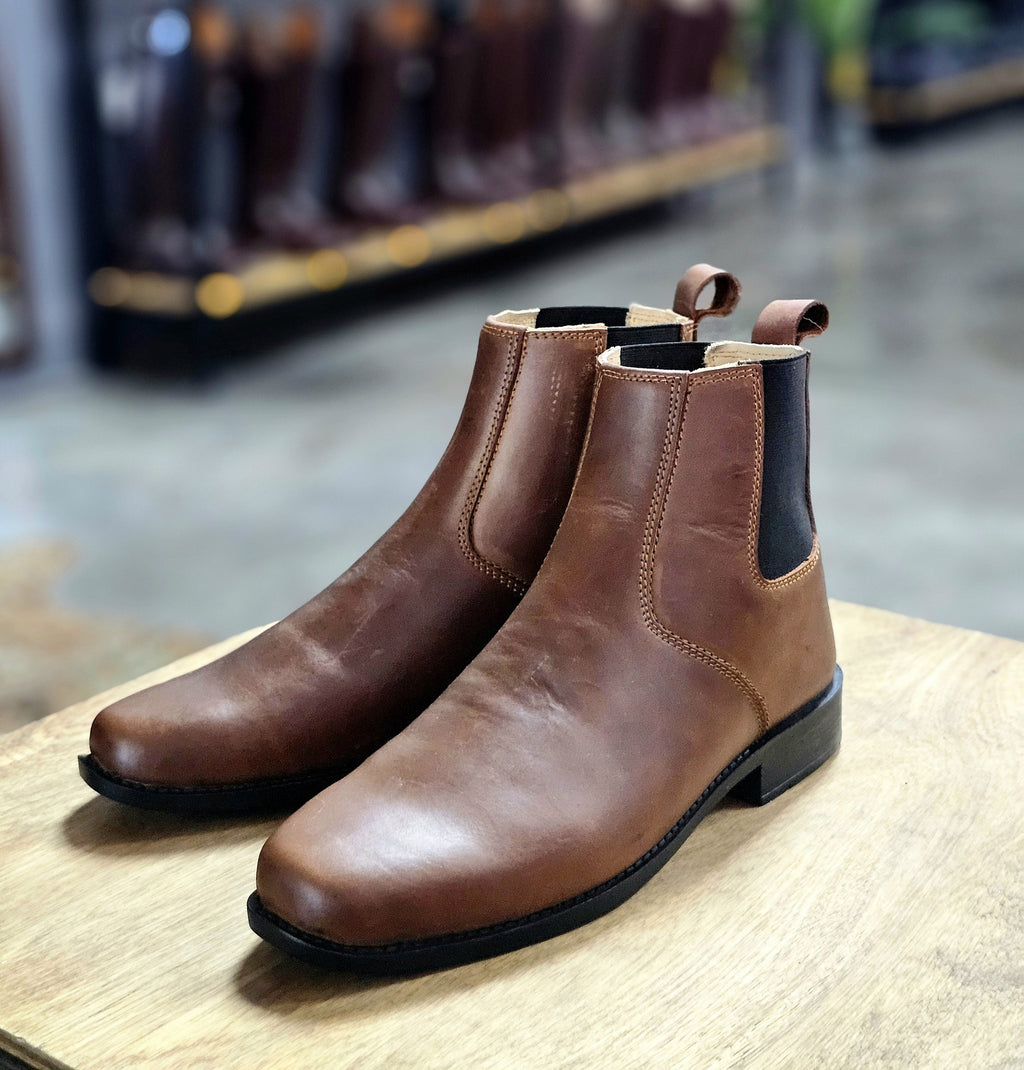 Corne Chelsea Leather Boots