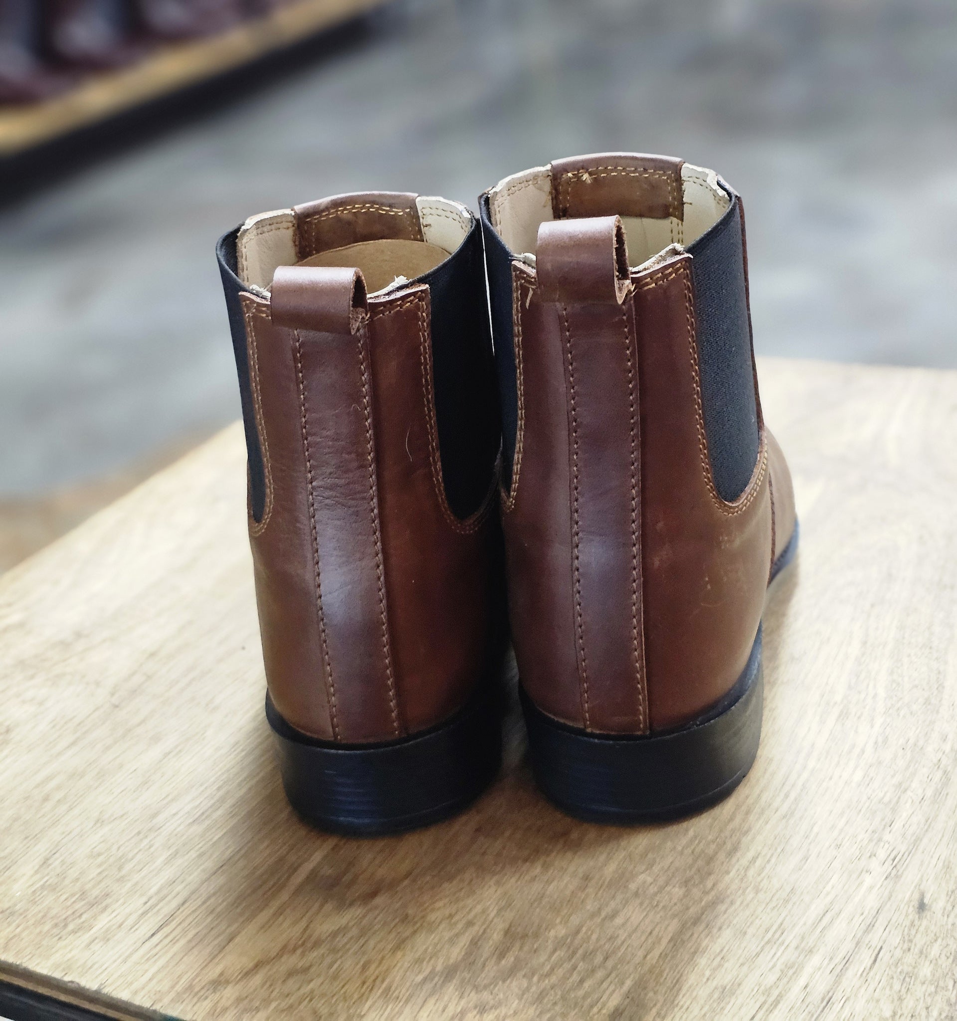 Corne Chelsea Leather Boots