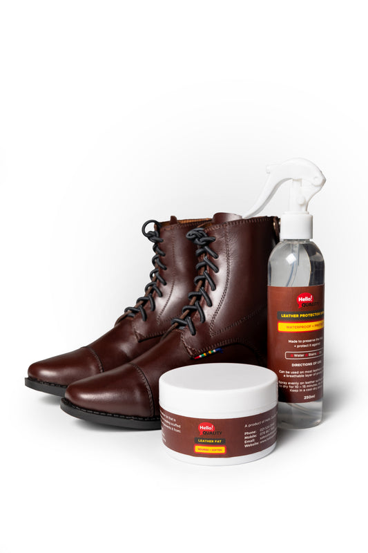 Leather Care Combo - Cleaning & Treatment