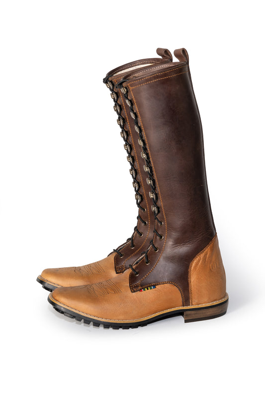 Kembo Midcalf Leather Boot