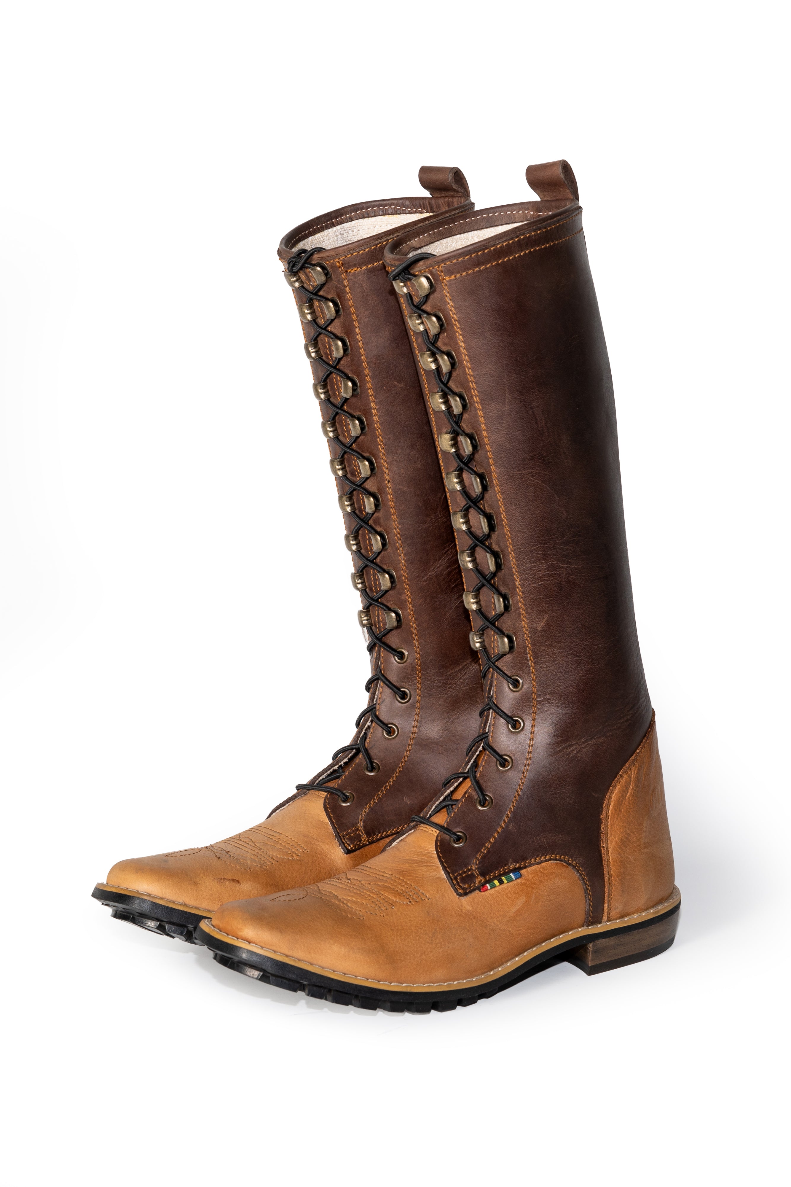 Kembo Midcalf Leather Boots