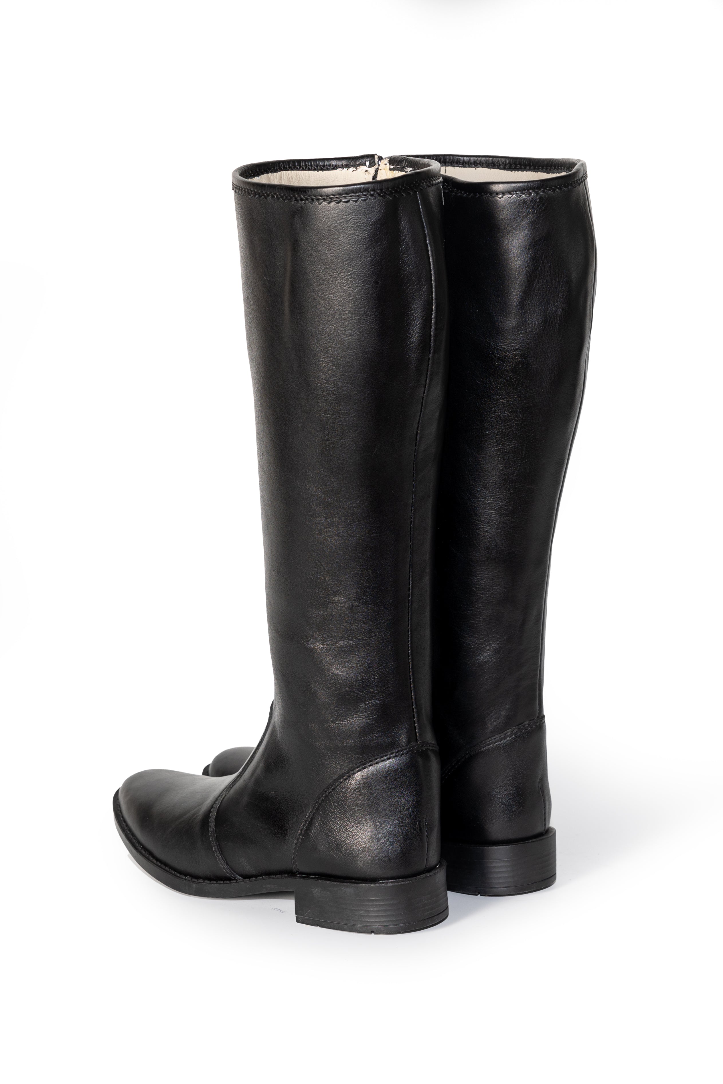Celina Midcalf Leather Boots