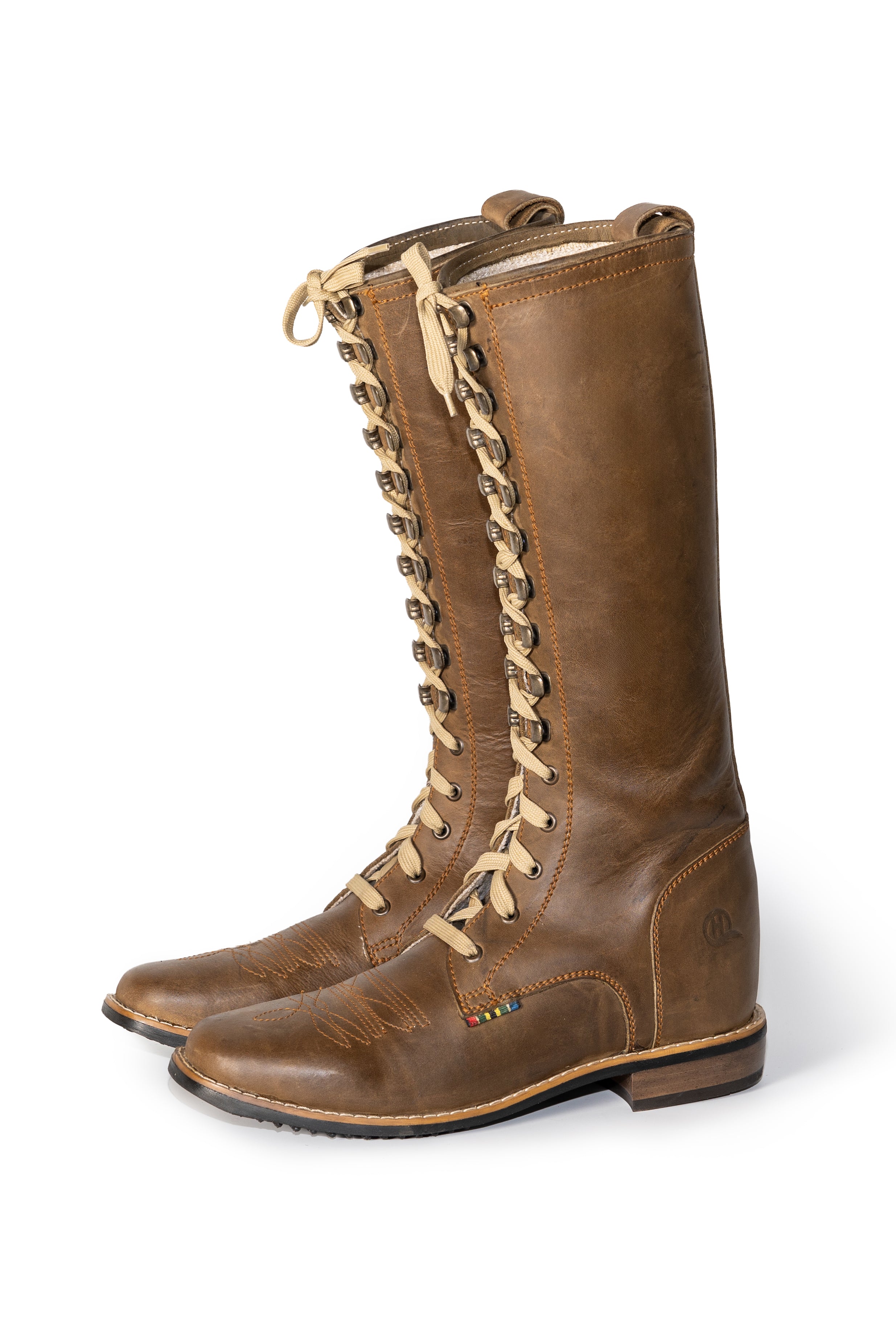 Kembo Midcalf Leather Boots