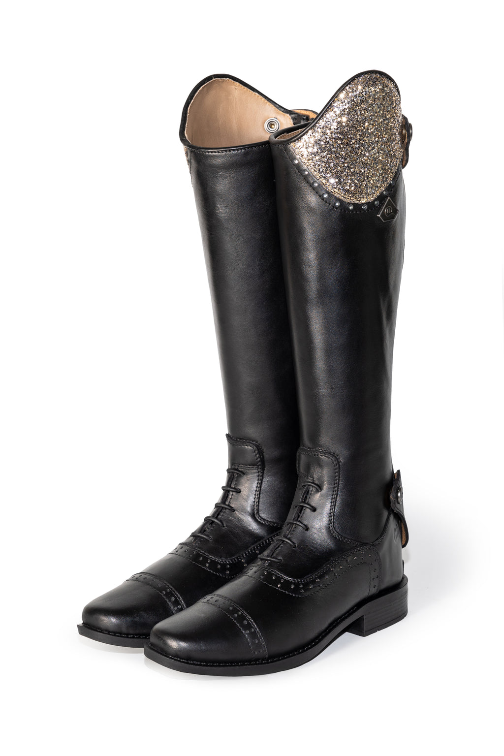 Stunner Sequin Curve Kids Riding Boot