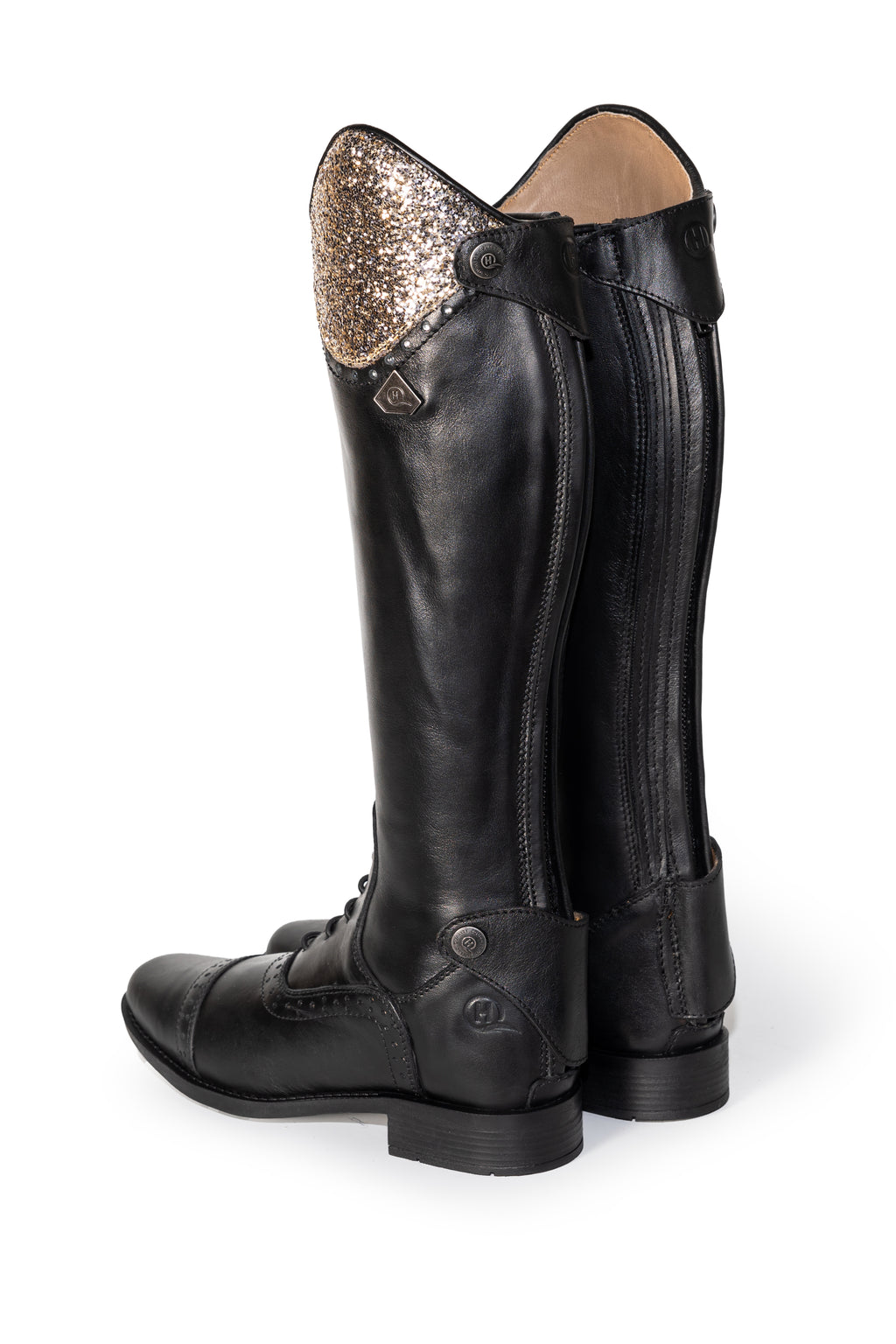 Stunner Sequin Curve Kids Riding Boot