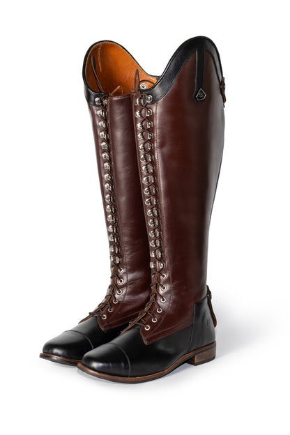 Tsoka Two-Tone Long Riding boots