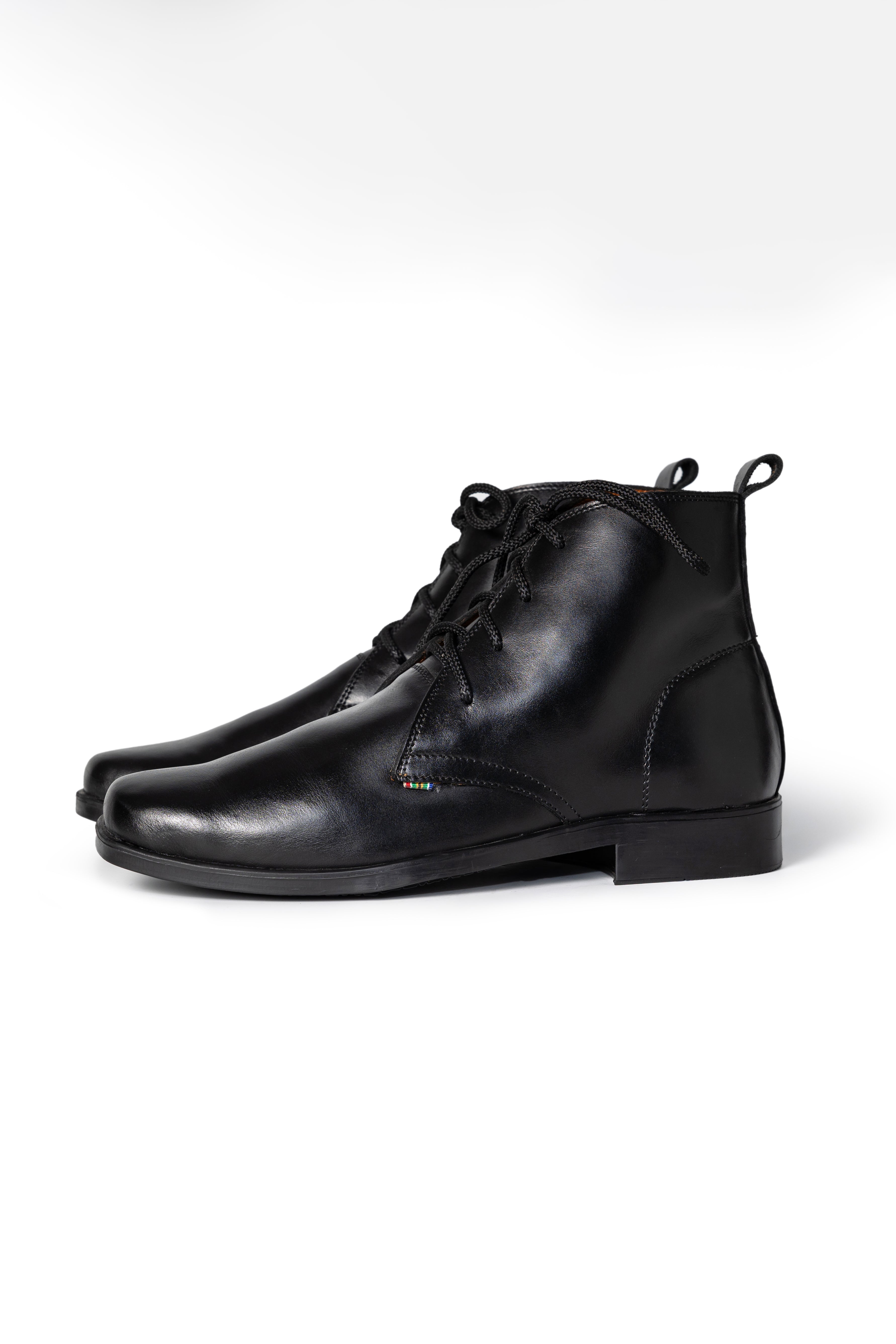 Chukka Commando Leather Boots