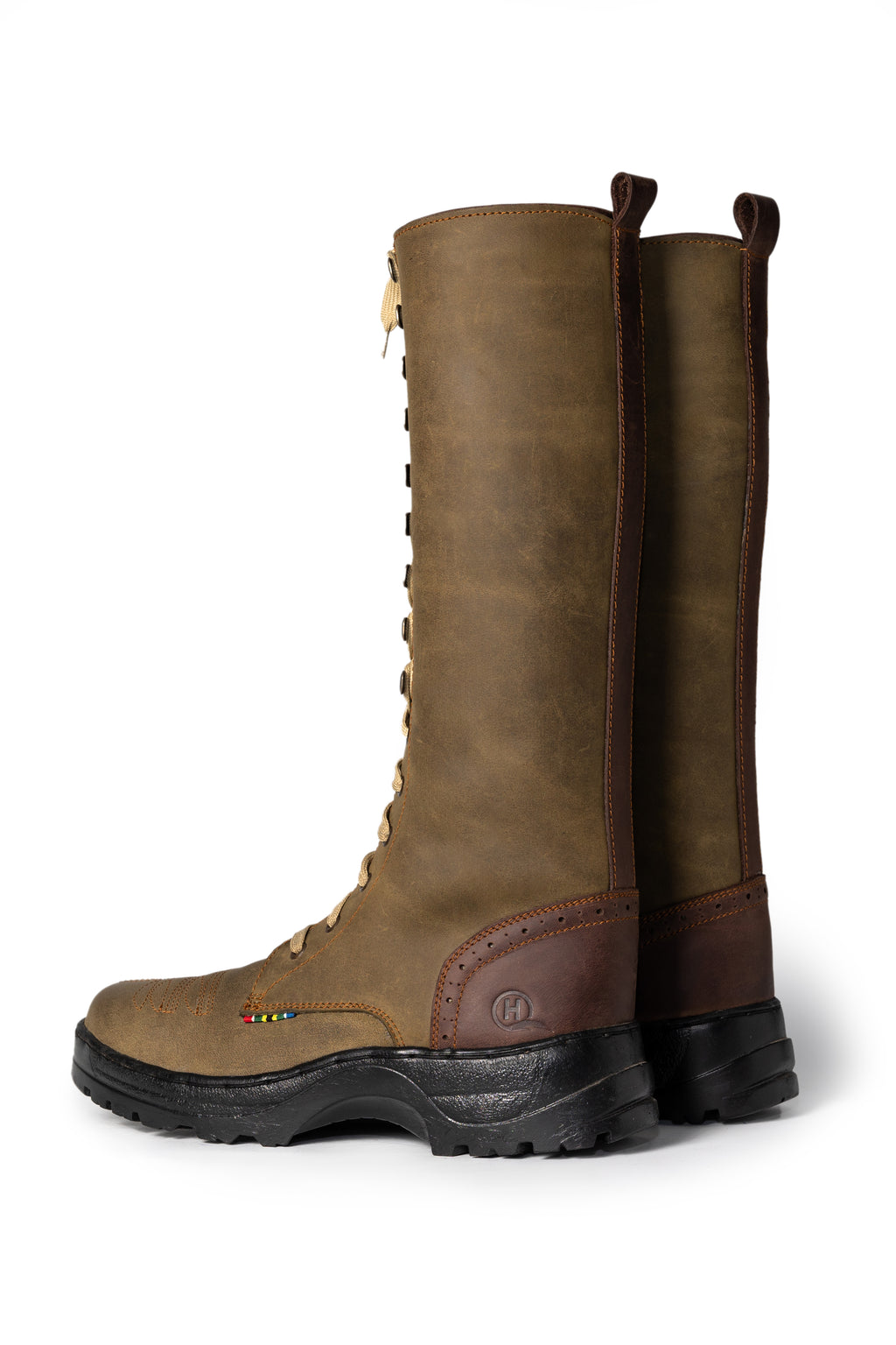 Kamil Midcalf Leather Boots