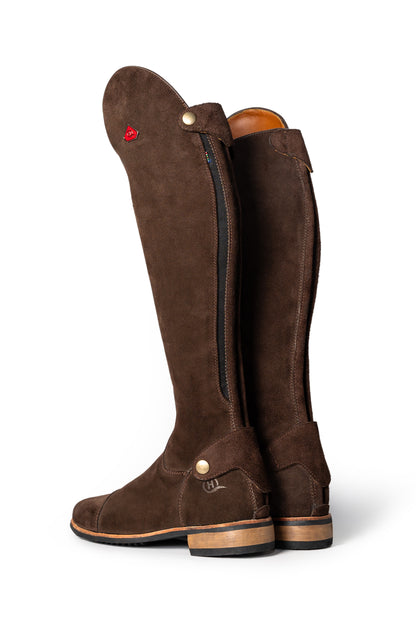 Tari Suede Demo Riding Boots