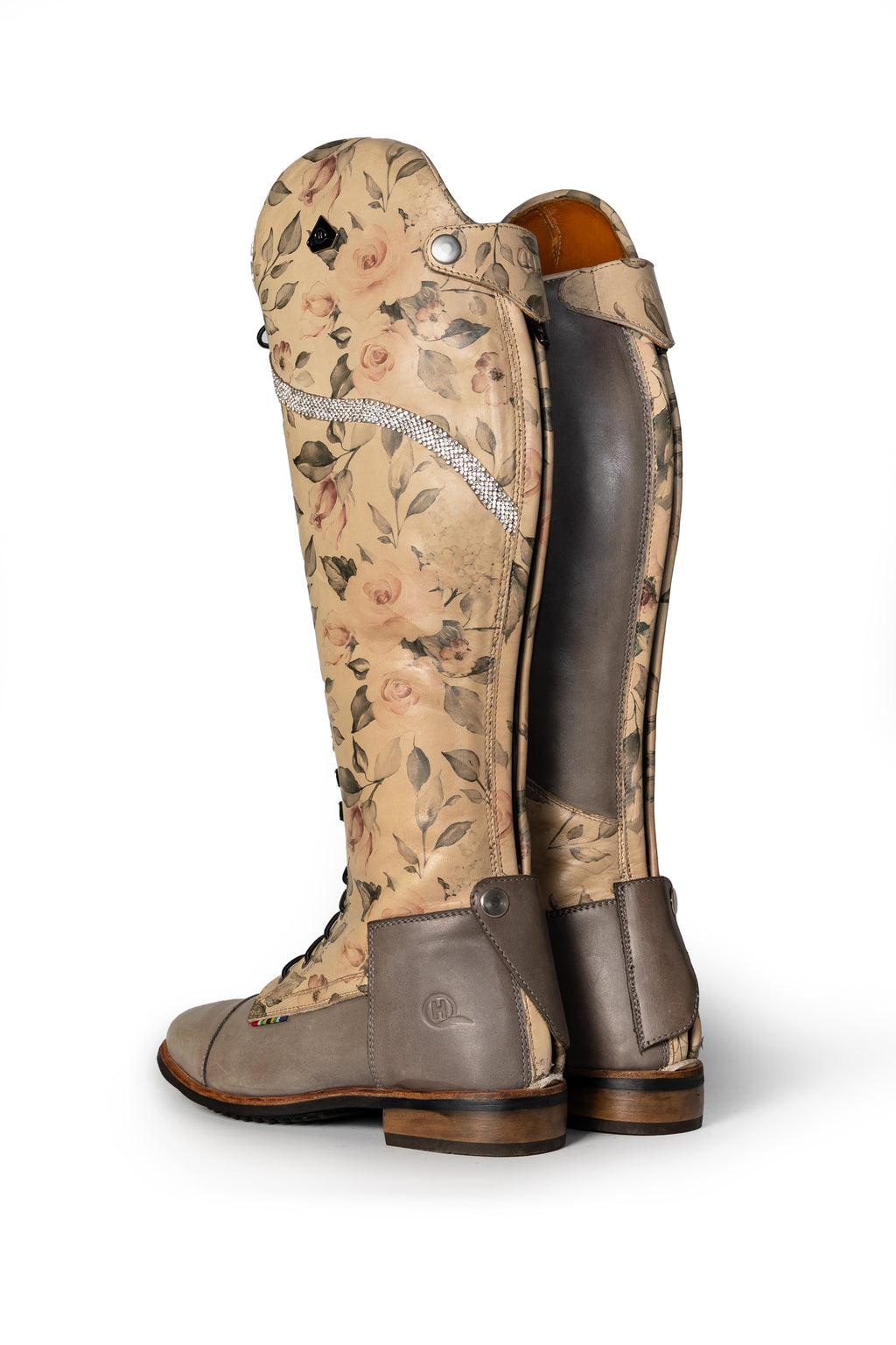 Tsoka Floral Long Riding Boot