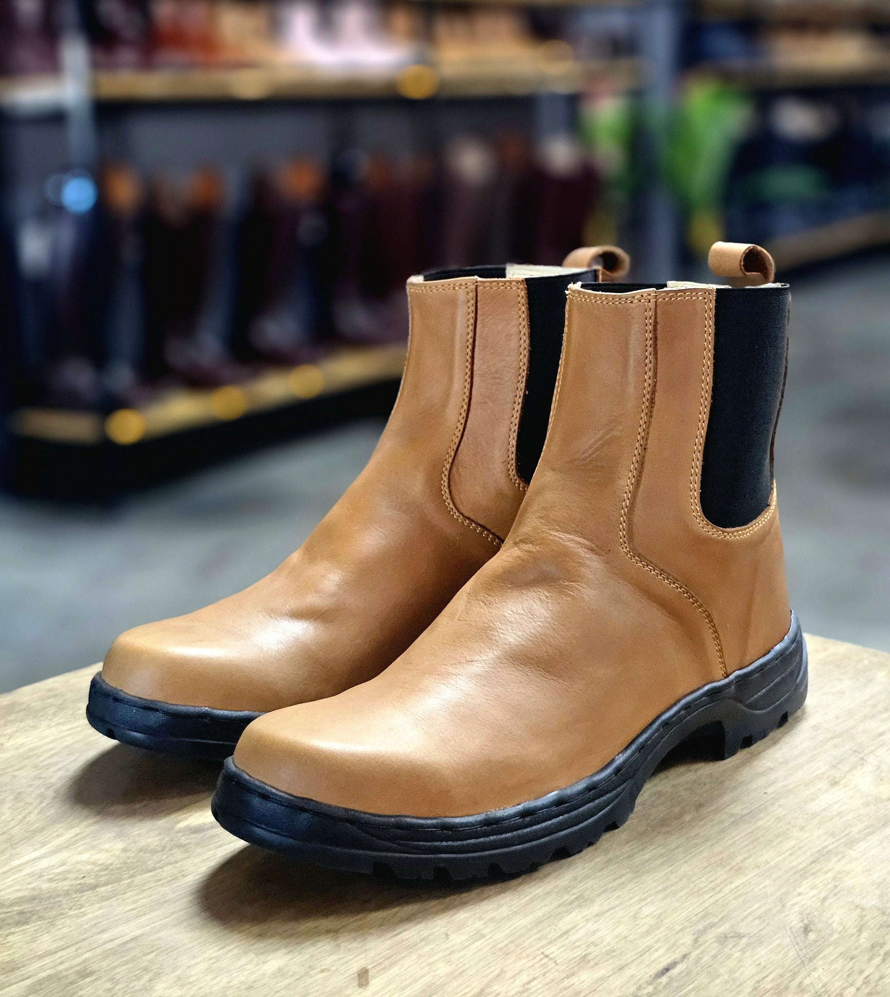 Champ  Leather Work Boots