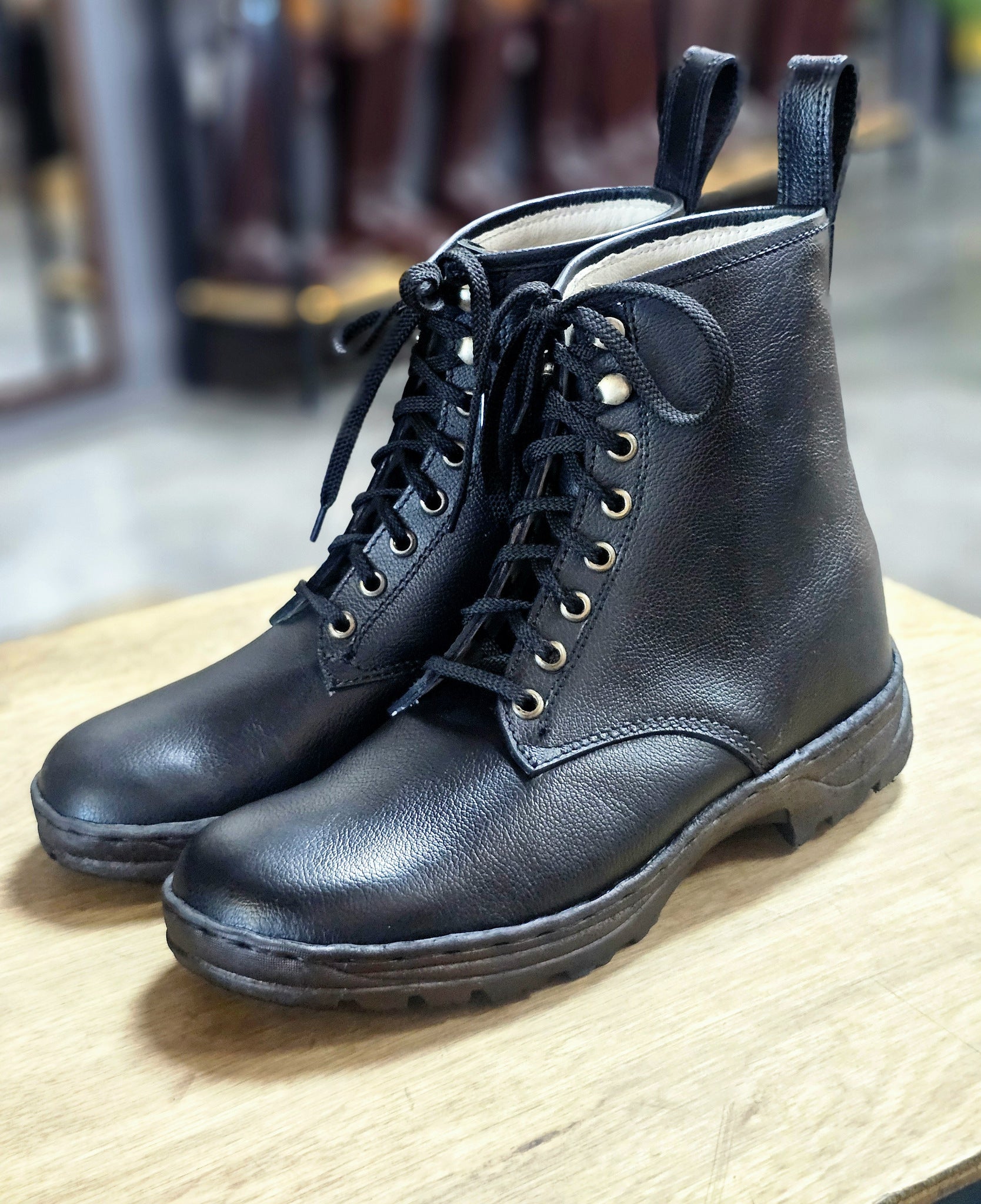 Howie Leather Work Boots