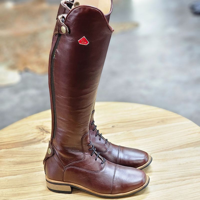 Bonolo - Chestnut Brown (Size 3 Adult, Small Calf, Reg Height)