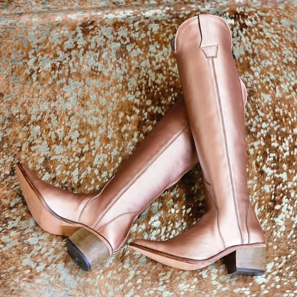 Majestic Elsa | Full length cowgirl boots
