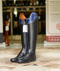 Danai Detailed Two-Tone Long Riding Boot