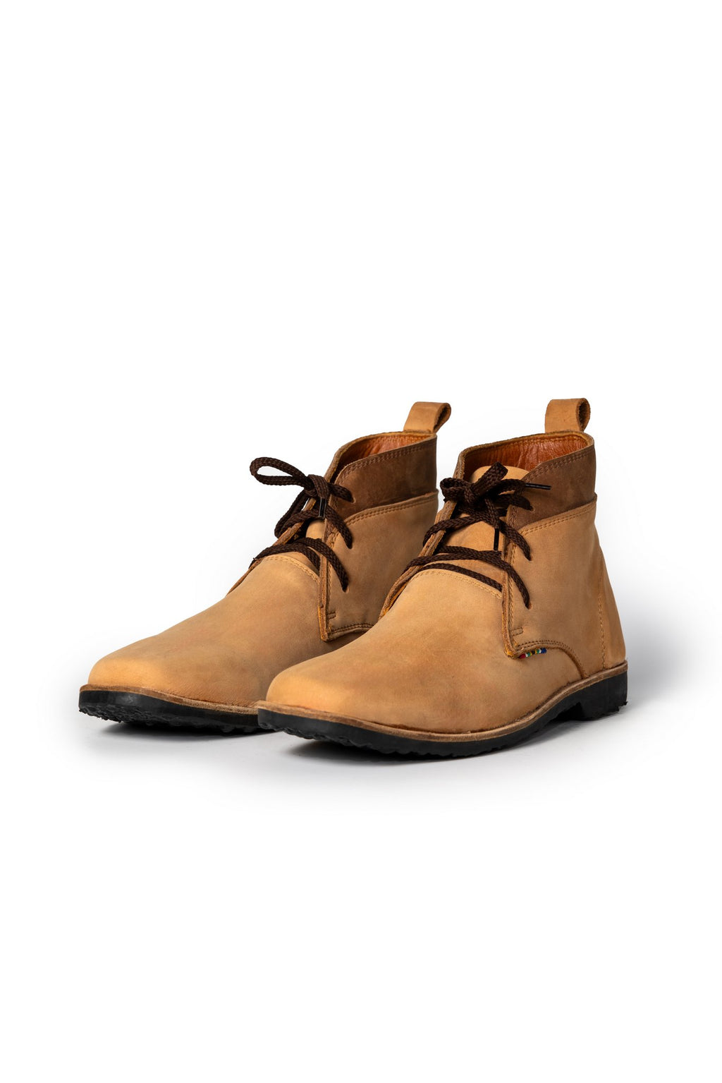 Chukka Fire Two-Tone Leather Boots