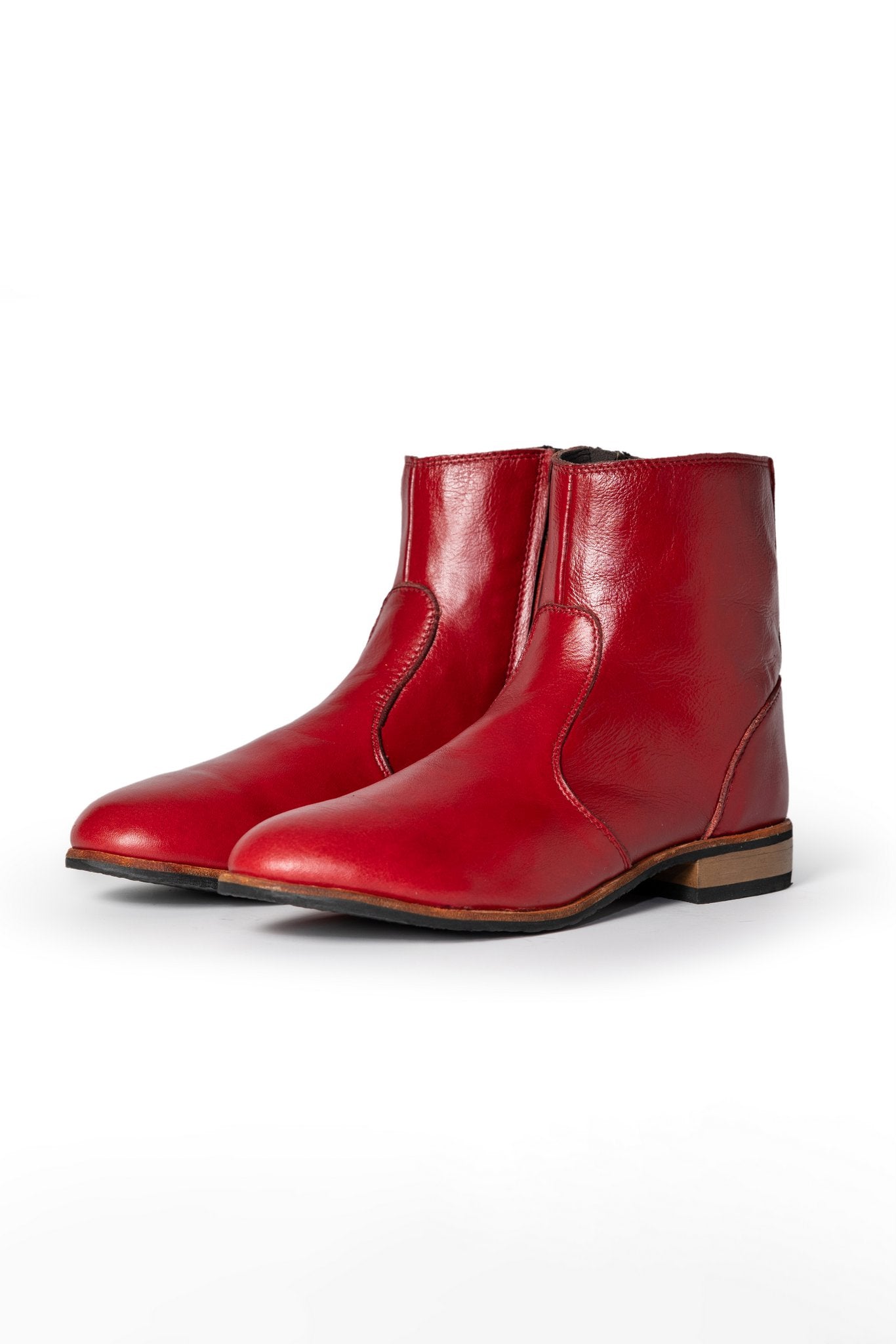 Celi Ankle Leather  Boots