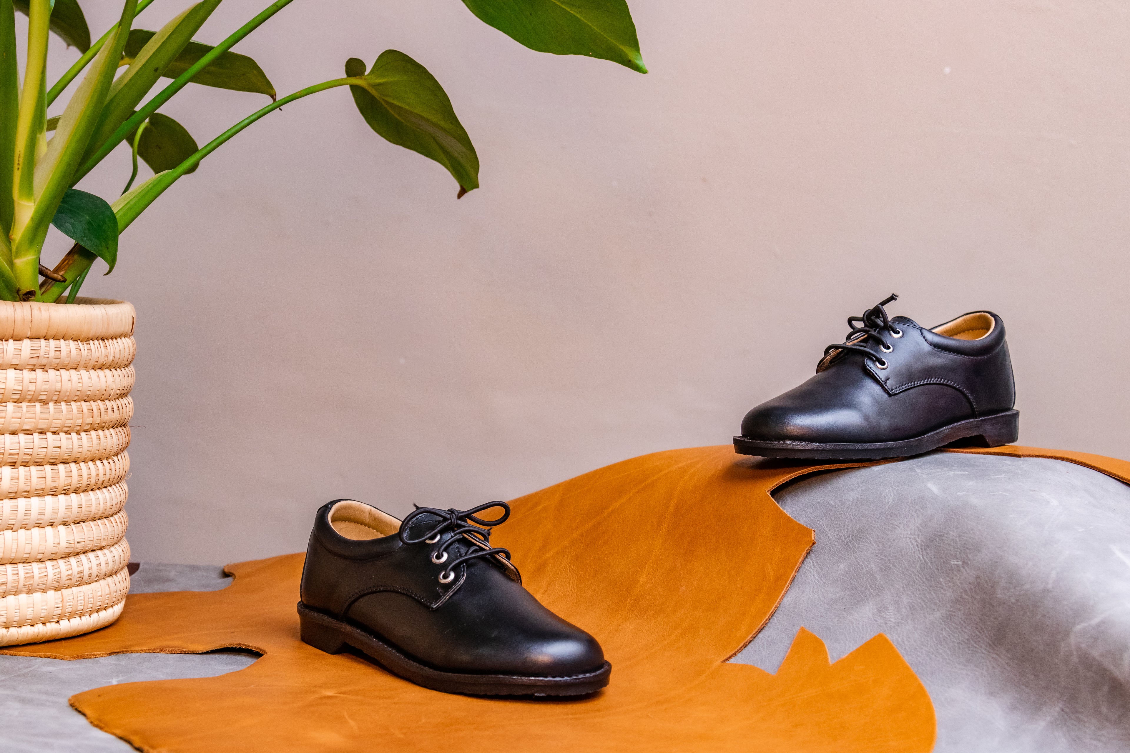 Learnix | Leather School Shoes