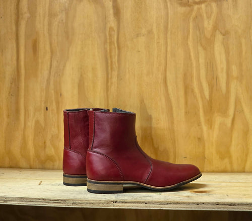 Ankle ladies casual leather boots