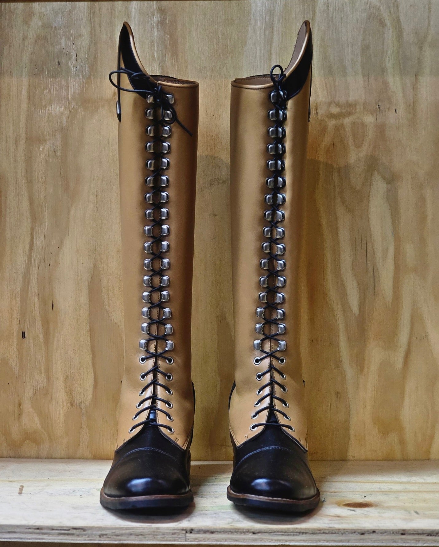 Tsoka Hybrid Two-Tone Long Riding Boot