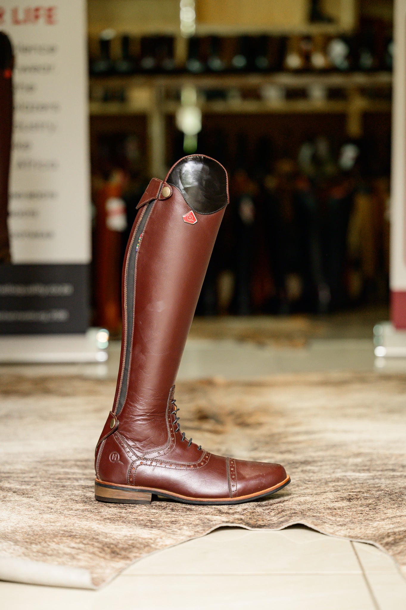 Stunner Curve Long Riding Boot