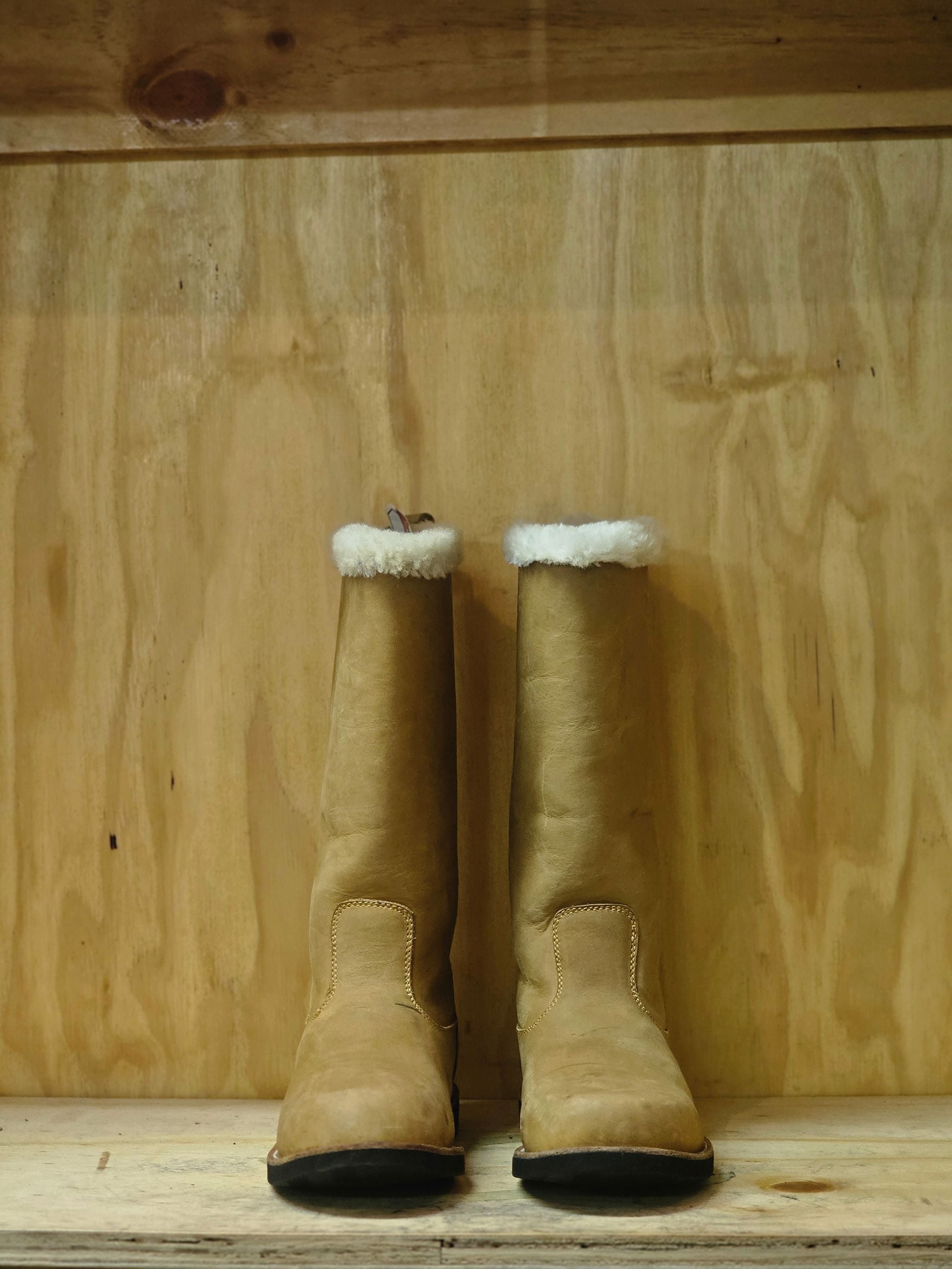 Sheepwool lining boots