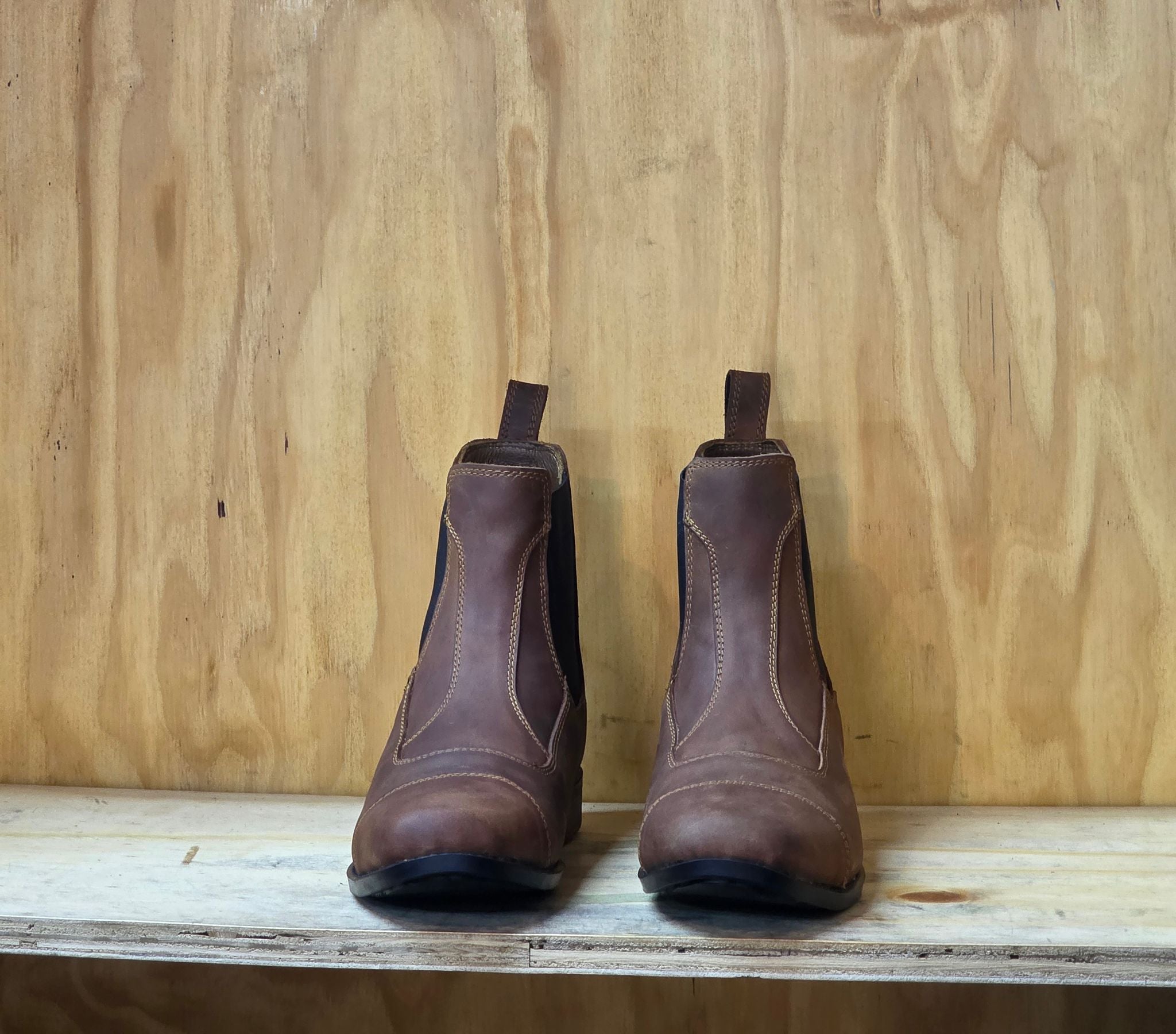 Genuine leather Chelsea boots
