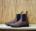 Genuine leather Chelsea boots