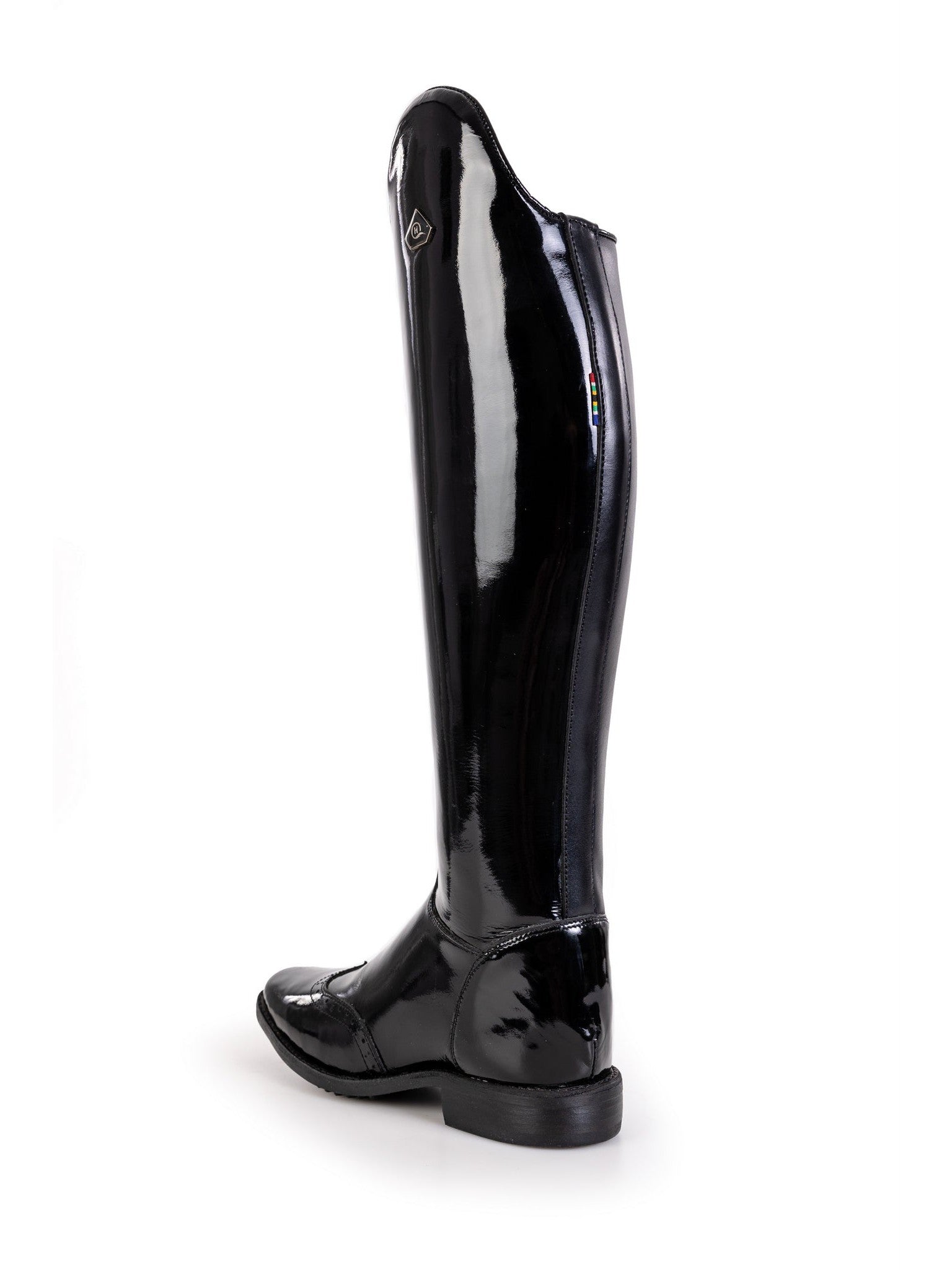 Patent hot sale riding boots