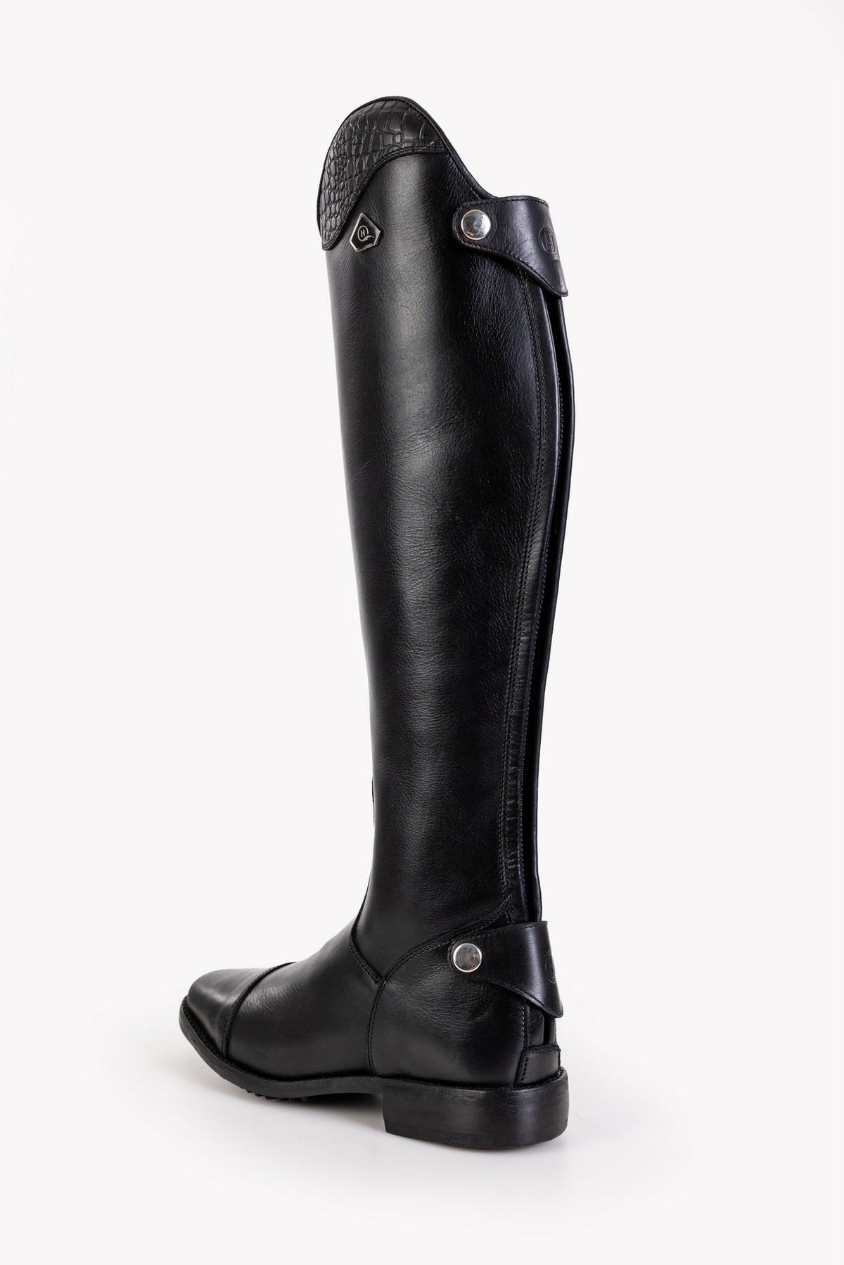 Tari Croc Curve Long Riding Boot | Bespoke Leather | Hello Quality ...