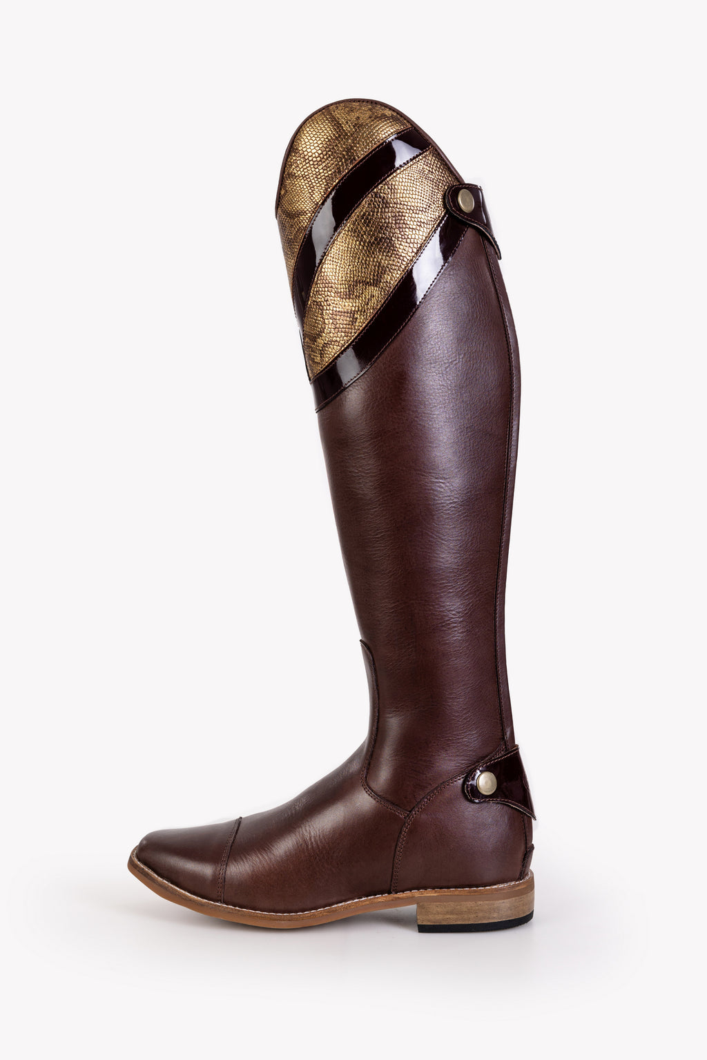 Tap Riding Boots Tari Wafer Snake Print Riding Boot | Luxury Custom Boot | Hello Quality ...
